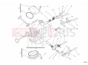 DUCATI 2012 Monster 795 HORIZONTAL CYLINDER HEAD » VALVE DRIVE