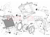 DUCATI 2012 Diavel BRA RADIATOR, WATER,RH » COOLING SYSTEM