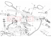DUCATI 2012 Diavel Carbon BRA HANDLEBAR » HANDLE BAR