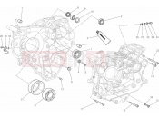DUCATI 2012 Diavel Carbon BRA CRANKCASE BEARINGS » ENGINE CASE