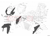 DUCATI 2012 Streetfighter 1098 S FAIRING » PLASTICS
