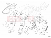 DUCATI Hypermotard 1100 EVO FAIRING » PLASTICS