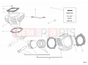 DUCATI Hypermotard 1100 EVO SP CYLINDER - PISTON » ENGINE CASE