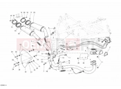 DUCATI Superbike 1198 SP EXHAUST SYSTEM » EXHAUST SYSTEM