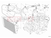 DUCATI 2011 Multistrada 1200 S Sport COOLING CIRCUIT » UNCLASSIFIED
