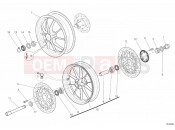 DUCATI Multistrada 1200 S Touring WHEELS » FRONT WHEEL