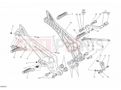DUCATI 2011 Monster 796 ABS FOOTREST » FRAME