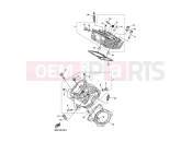 CYLINDER HEAD - Yamaha XVS1300A 12C7 2013