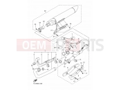 EXHAUST - Yamaha XVS1300A 12C7 2013