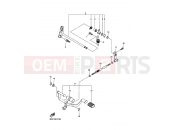 SHIFT SHAFT - Yamaha XVS1300A 12C7 2013