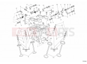 DUCATI Diavel Carbon VERTICAL CYLINDER HEAD » VALVE DRIVE