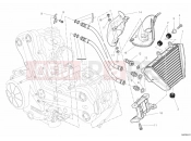 DUCATI Diavel Carbon OIL COOLER » LUBRICATION SYSTEM