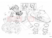 DUCATI Diavel Carbon THROTTLE BODY » INTAKE, CARBURETTOR
