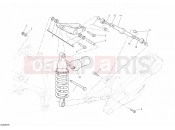 DUCATI 2011 Streetfighter REAR SHOCK ABSORBER » SWING ARM