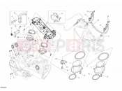 DUCATI 2011 Streetfighter THROTTLE BODY » INTAKE, CARBURETTOR