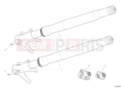 DUCATI 2011 Streetfighter S FRONT FORK » FRONT SUSPENSION