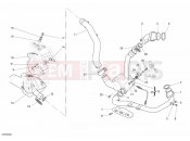 DUCATI 2010 Multistrada 1100 EXHAUST SYSTEM » EXHAUST SYSTEM