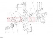 DUCATI 2010 Multistrada 1100 CRANKSHAFT » ENGINE CASE