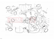 DUCATI 2010 Multistrada 1100 THROTTLE BODY » INTAKE, CARBURETTOR