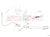 DUCATI Hypermotard 1100 EVO SP SIDE STAND » ACCESSORIES