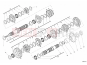 DUCATI Hypermotard 1100 EVO SP GEAR BOX » UNCLASSIFIED