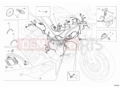 DUCATI 2010 Monster 1100 S ABS WIRING HARNESS » WIRING HARNESS