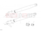 DUCATI 2010 Superbike 1198 R FRONT FORK » FRONT SUSPENSION