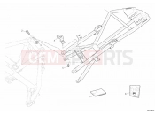 DUCATI 2010 Superbike 1198 R REAR FRAME » FRAME
