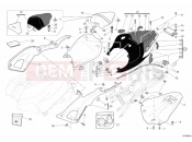 DUCATI 2010 Superbike 1198 S Corse SEAT » TANK/SEAT