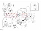DUCATI 2010 Superbike 1198 S Corse FRONT BRAKE SYSTEM » BRAKING SYSTEM