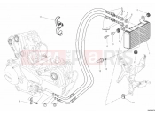 DUCATI 2010 Multistrada 1200 S Touring OIL COOLER » LUBRICATION SYSTEM