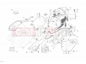 DUCATI Superbike 848 Hayden SEAT » TANK/SEAT