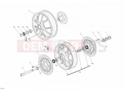 DUCATI Superbike 848 Hayden WHEELS » FRONT WHEEL