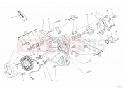 DUCATI 2010 Streetfighter GENERATOR COVER - WATER PUMP » COOLING SYSTEM