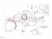 DUCATI 2009 Superbike 1098 R CLUTCH COVER » CLUTCH