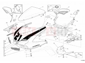 DUCATI Superbike 1098 R Bayliss COWLING » PLASTICS