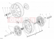 DUCATI Superbike 1098 R Bayliss WHEELS » FRONT WHEEL
