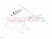 DUCATI Monster 696 REAR SHOCK ABSORBER » SWING ARM