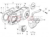 PIAGGIO Beverly 125 Crankcase cover - Crankcase cooling