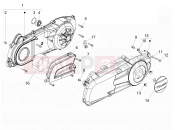 PIAGGIO Beverly 125 RST 4T 4V ie Crankcase cover - Crankcase cooling