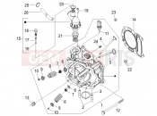 Head unit - Valve - Piaggio Beverly 125 Sport 2008