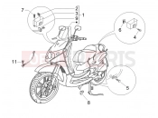 Main cable harness - Piaggio Beverly 125 Sport 2008