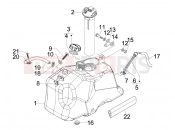 Benzin tank - Piaggio Beverly 125 Tourer 2009