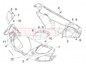 PIAGGIO Beverly 125 Tourer Handlebars coverages