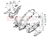PIAGGIO Beverly 200 Passenger footrest
