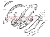 PIAGGIO oldalburkolat
