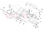 PIAGGIO Beverly 250 felfüggesztés