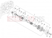 PIAGGIO Beverly 250 Driven pulley