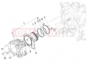 PIAGGIO Beverly 250 ie Cylinder-piston-wrist pin unit