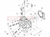PIAGGIO Beverly 250 ie Head unit - Valve